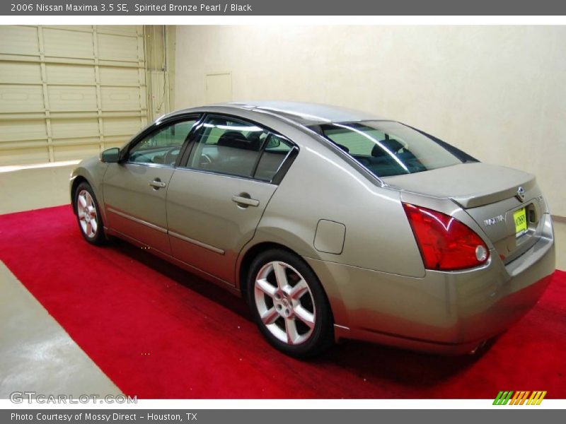 Spirited Bronze Pearl / Black 2006 Nissan Maxima 3.5 SE