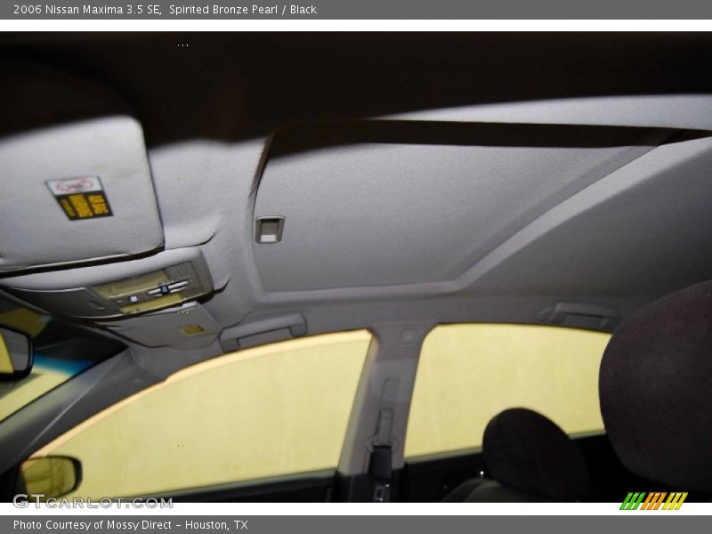 Spirited Bronze Pearl / Black 2006 Nissan Maxima 3.5 SE