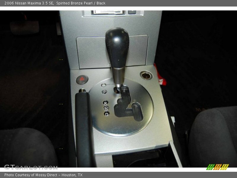 Spirited Bronze Pearl / Black 2006 Nissan Maxima 3.5 SE