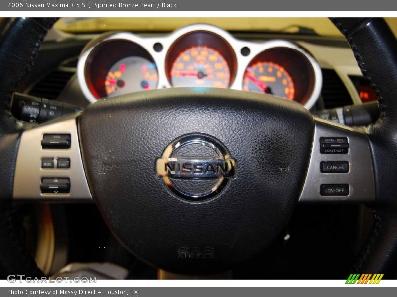Spirited Bronze Pearl / Black 2006 Nissan Maxima 3.5 SE