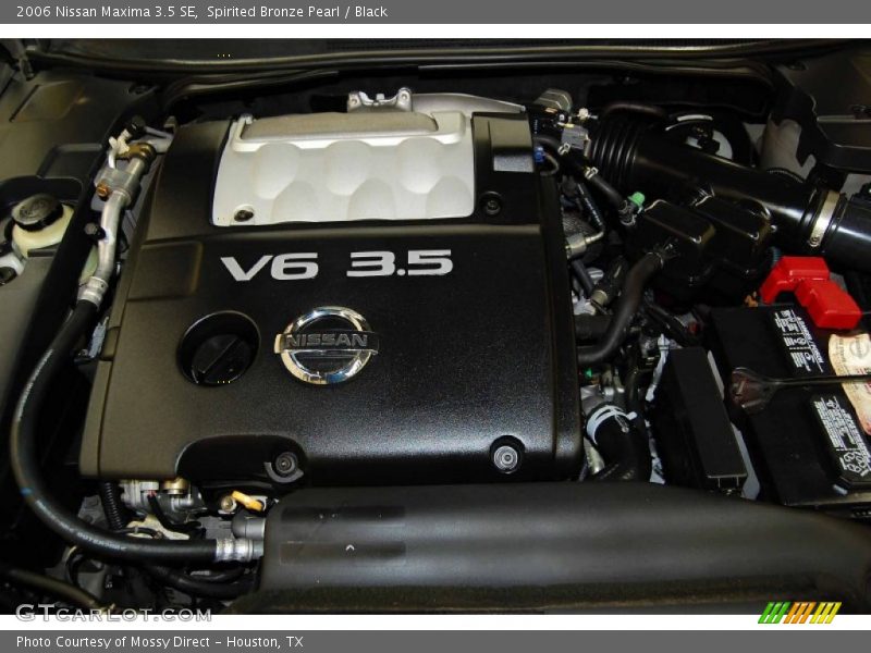 Spirited Bronze Pearl / Black 2006 Nissan Maxima 3.5 SE