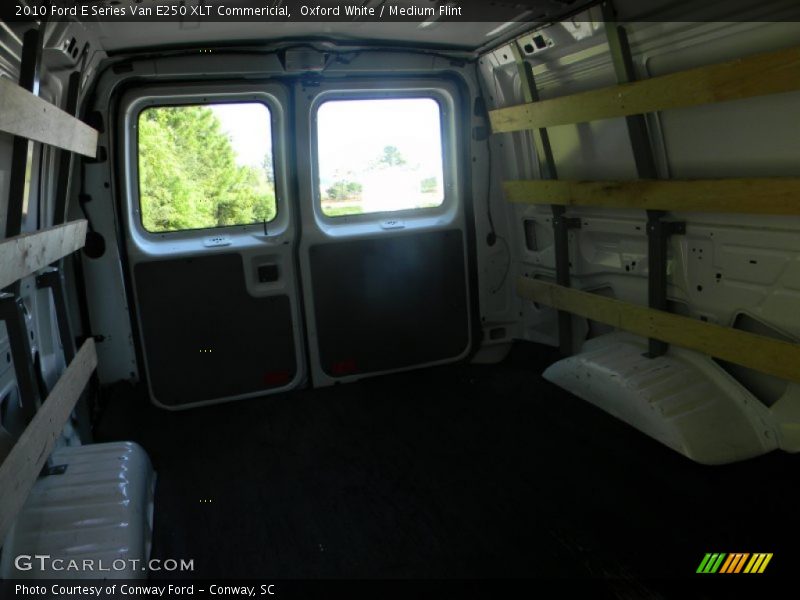 Oxford White / Medium Flint 2010 Ford E Series Van E250 XLT Commericial