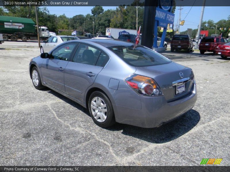 Ocean Gray / Charcoal 2010 Nissan Altima 2.5 S