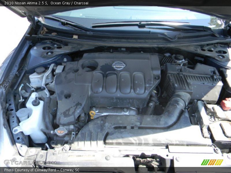 Ocean Gray / Charcoal 2010 Nissan Altima 2.5 S