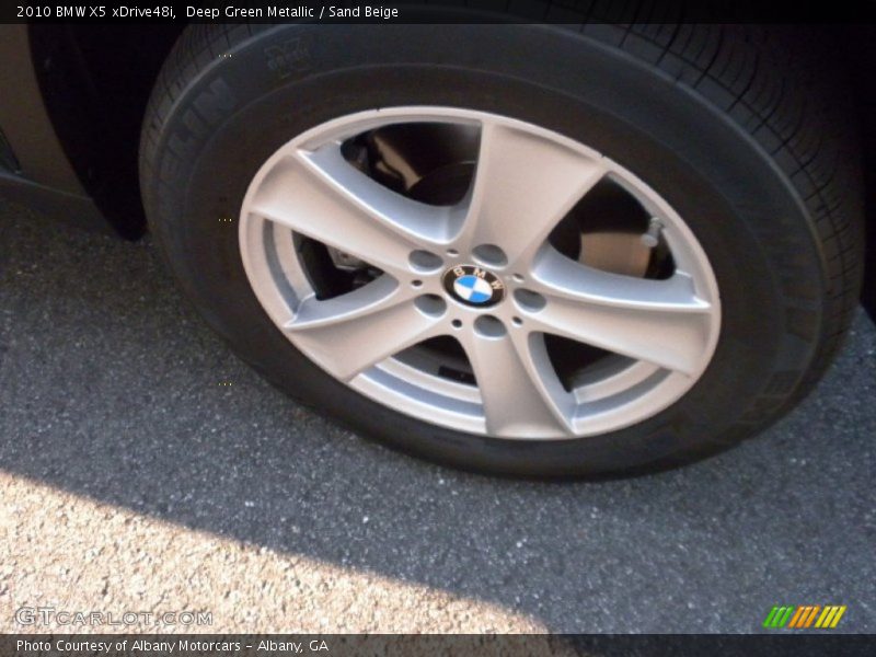 Deep Green Metallic / Sand Beige 2010 BMW X5 xDrive48i