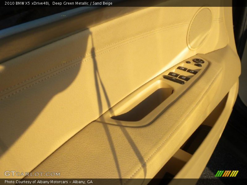Deep Green Metallic / Sand Beige 2010 BMW X5 xDrive48i