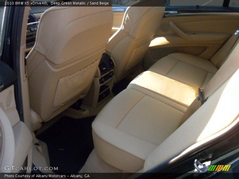 Deep Green Metallic / Sand Beige 2010 BMW X5 xDrive48i