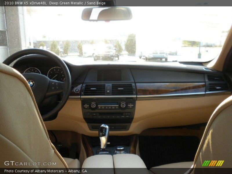 Deep Green Metallic / Sand Beige 2010 BMW X5 xDrive48i