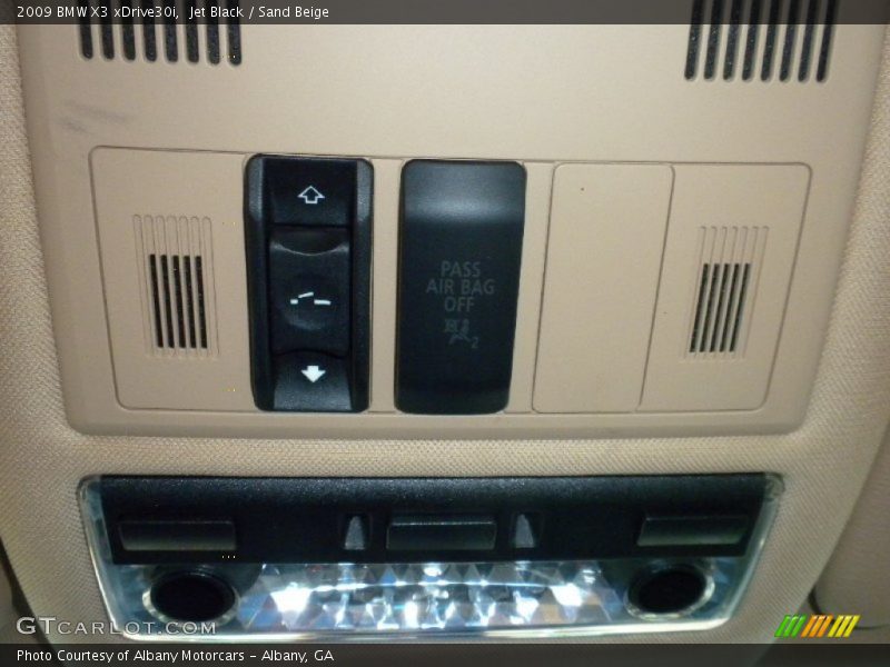 Jet Black / Sand Beige 2009 BMW X3 xDrive30i