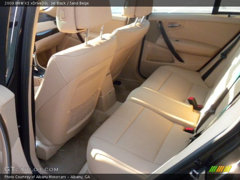 Jet Black / Sand Beige 2009 BMW X3 xDrive30i