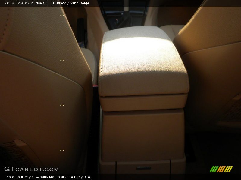 Jet Black / Sand Beige 2009 BMW X3 xDrive30i