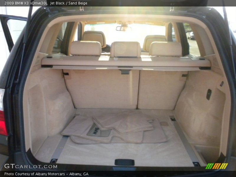 Jet Black / Sand Beige 2009 BMW X3 xDrive30i