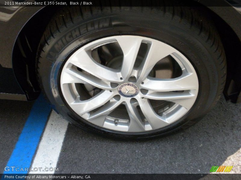 Black / Black 2011 Mercedes-Benz E 350 Sedan