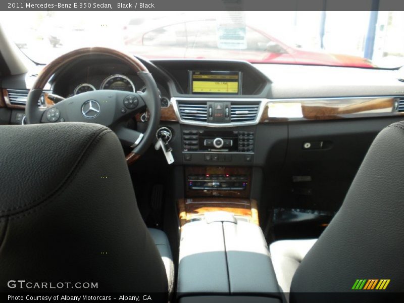 Black / Black 2011 Mercedes-Benz E 350 Sedan