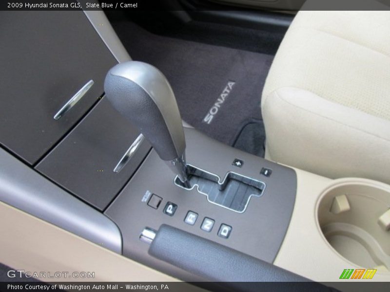 Slate Blue / Camel 2009 Hyundai Sonata GLS