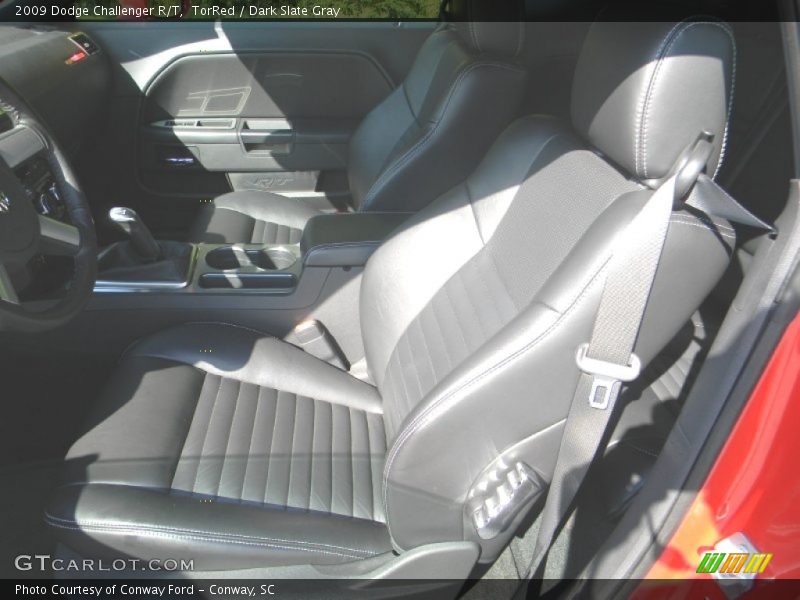 TorRed / Dark Slate Gray 2009 Dodge Challenger R/T