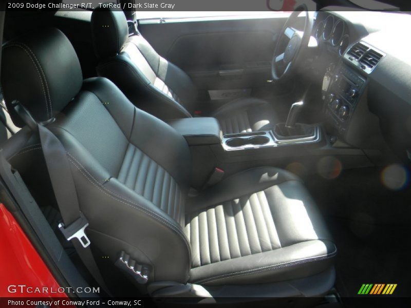  2009 Challenger R/T Dark Slate Gray Interior