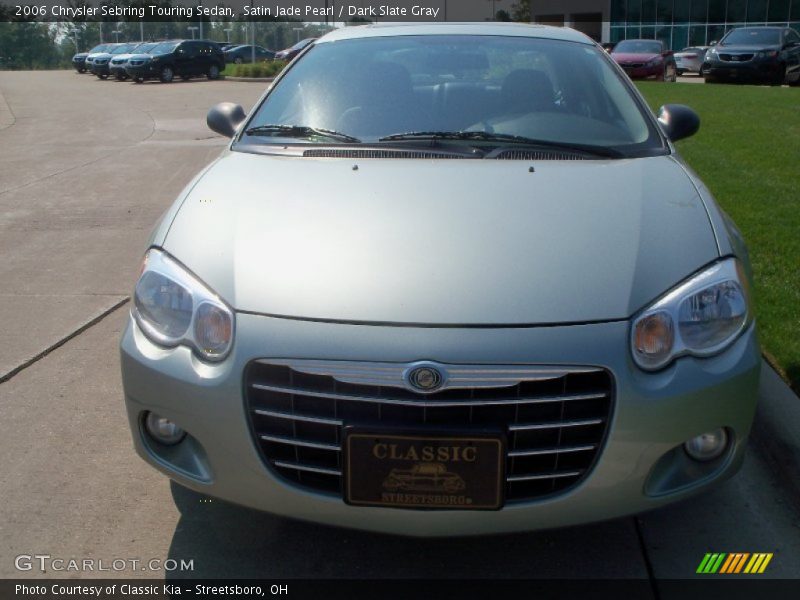 Satin Jade Pearl / Dark Slate Gray 2006 Chrysler Sebring Touring Sedan