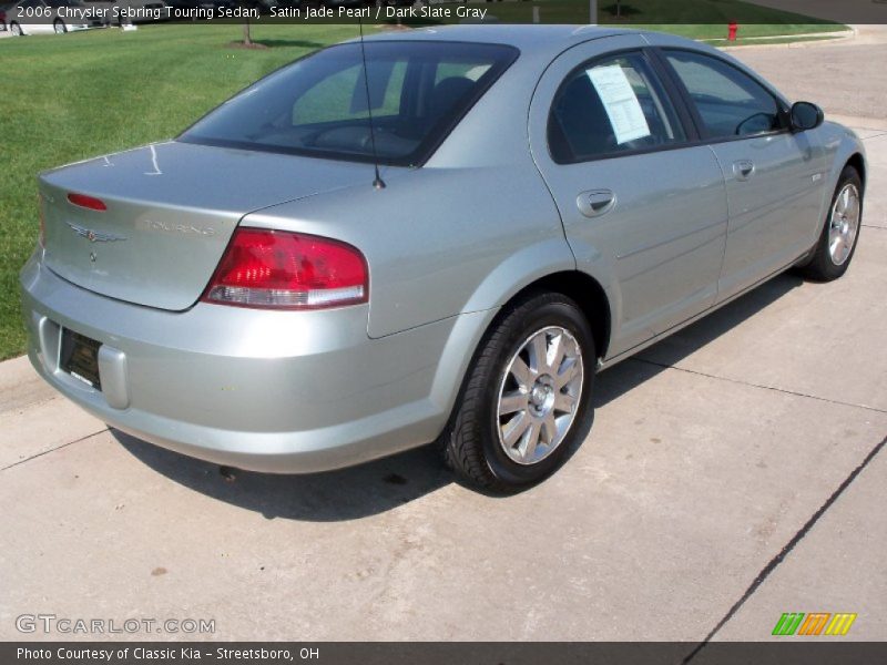 Satin Jade Pearl / Dark Slate Gray 2006 Chrysler Sebring Touring Sedan