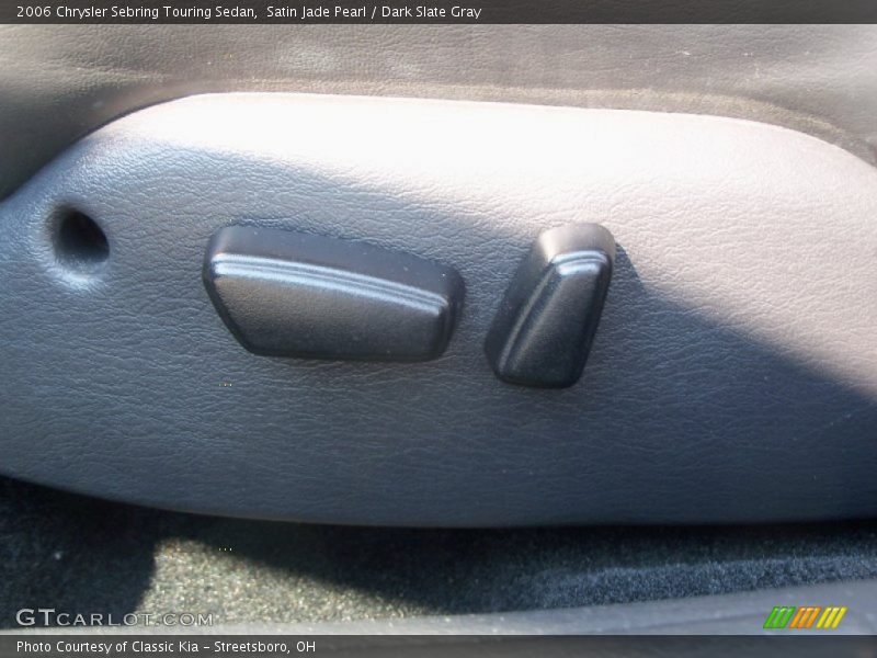 Satin Jade Pearl / Dark Slate Gray 2006 Chrysler Sebring Touring Sedan