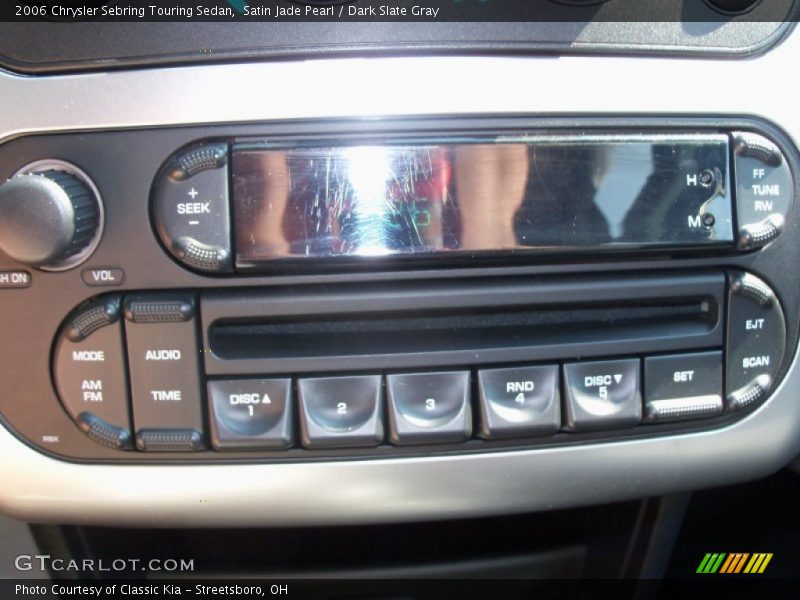 Satin Jade Pearl / Dark Slate Gray 2006 Chrysler Sebring Touring Sedan