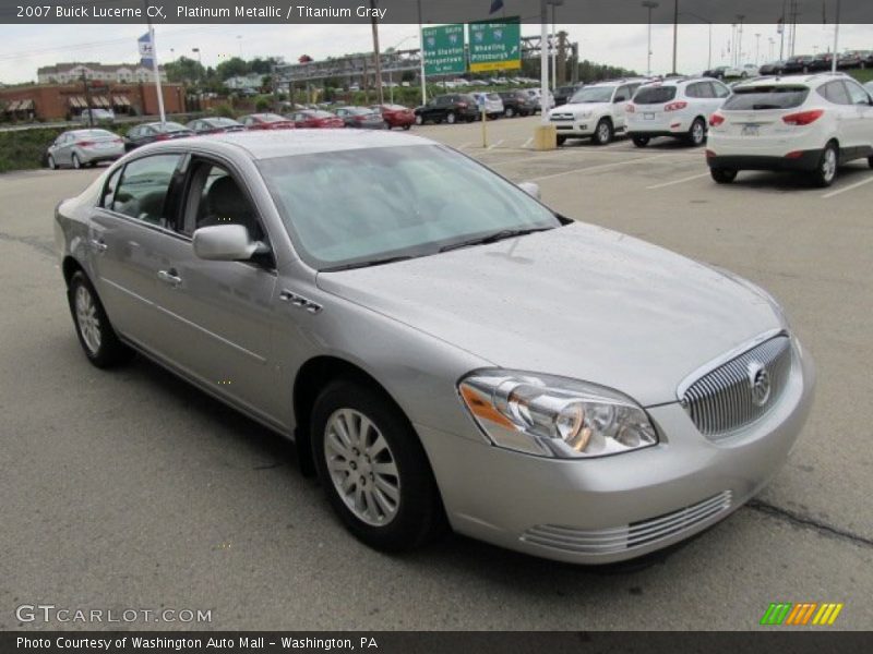 Platinum Metallic / Titanium Gray 2007 Buick Lucerne CX
