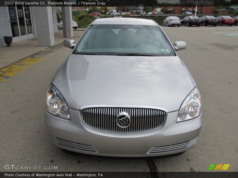Platinum Metallic / Titanium Gray 2007 Buick Lucerne CX
