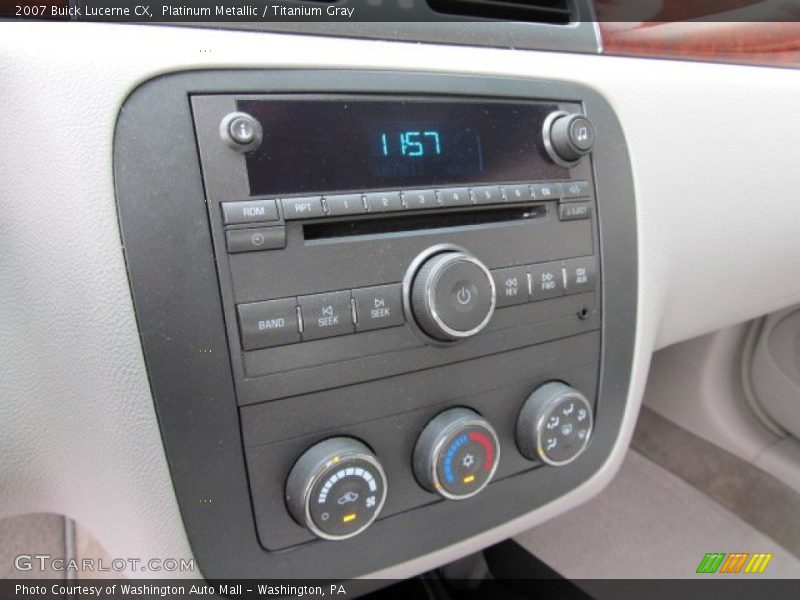 Platinum Metallic / Titanium Gray 2007 Buick Lucerne CX