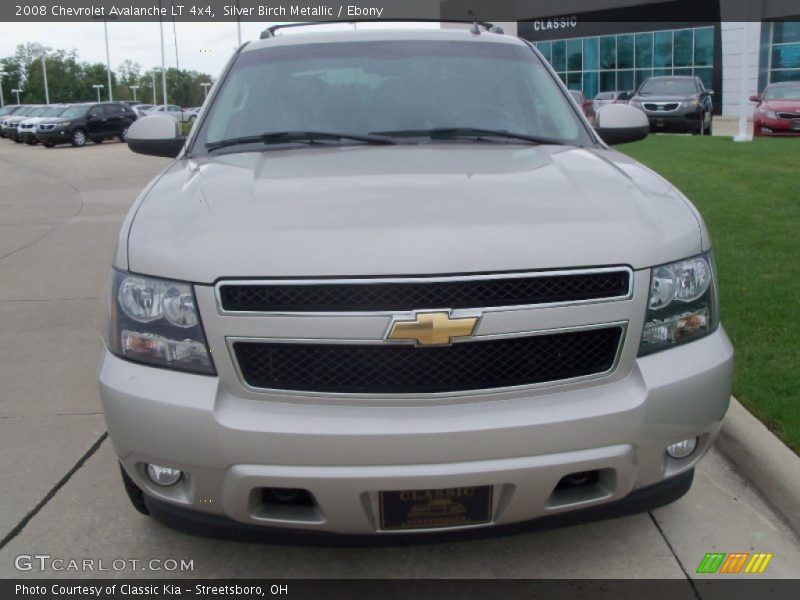 Silver Birch Metallic / Ebony 2008 Chevrolet Avalanche LT 4x4