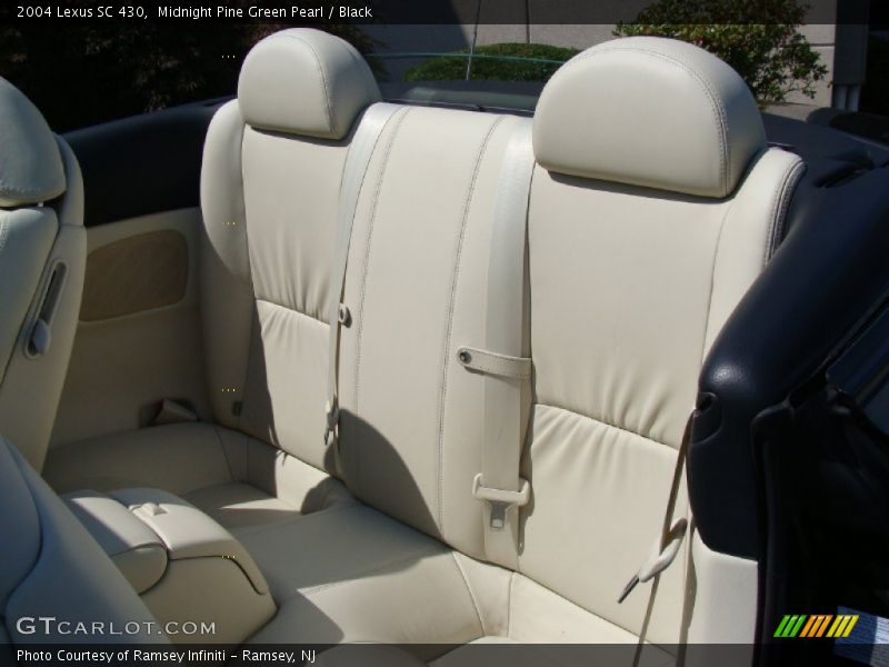 Midnight Pine Green Pearl / Black 2004 Lexus SC 430