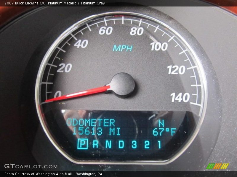 Platinum Metallic / Titanium Gray 2007 Buick Lucerne CX