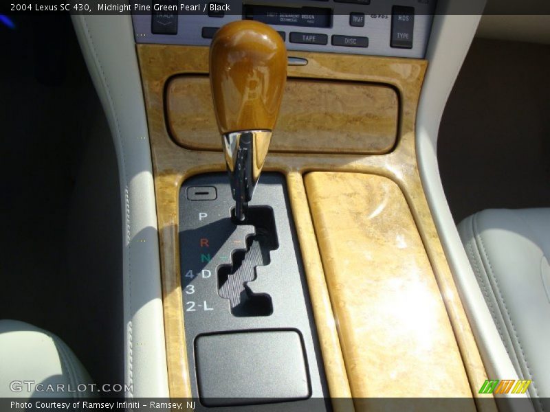 Midnight Pine Green Pearl / Black 2004 Lexus SC 430
