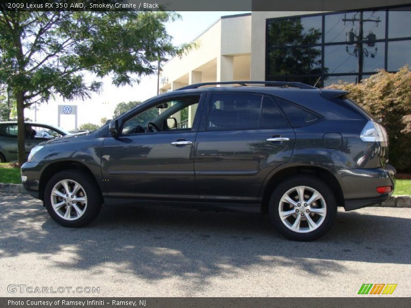 Smokey Granite / Black 2009 Lexus RX 350 AWD