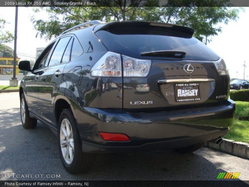 Smokey Granite / Black 2009 Lexus RX 350 AWD