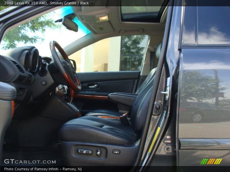 Smokey Granite / Black 2009 Lexus RX 350 AWD