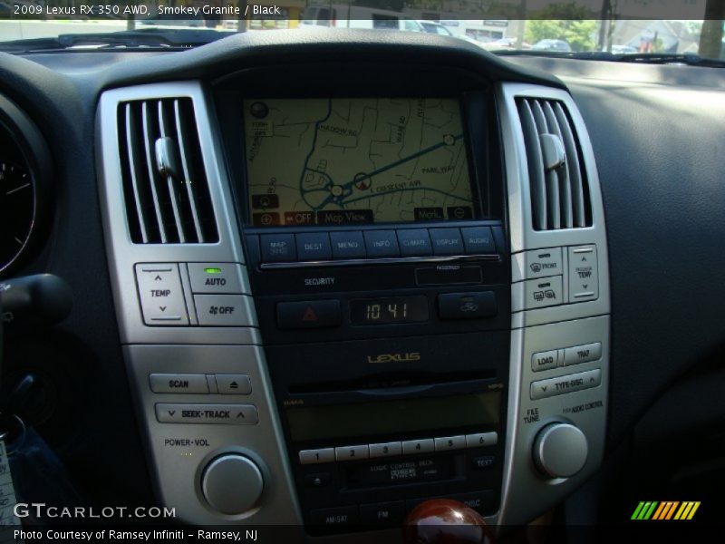 Smokey Granite / Black 2009 Lexus RX 350 AWD