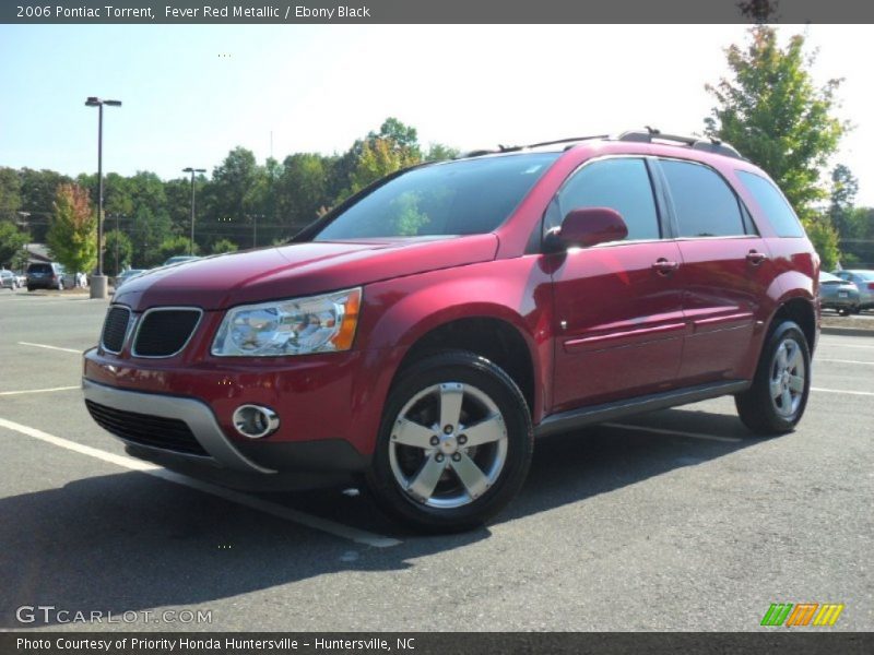 Fever Red Metallic / Ebony Black 2006 Pontiac Torrent