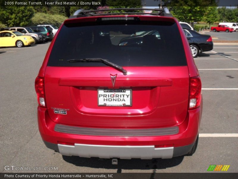 Fever Red Metallic / Ebony Black 2006 Pontiac Torrent