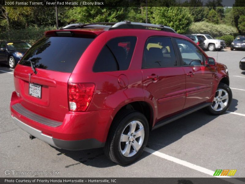 Fever Red Metallic / Ebony Black 2006 Pontiac Torrent