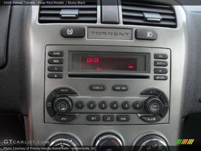 Fever Red Metallic / Ebony Black 2006 Pontiac Torrent