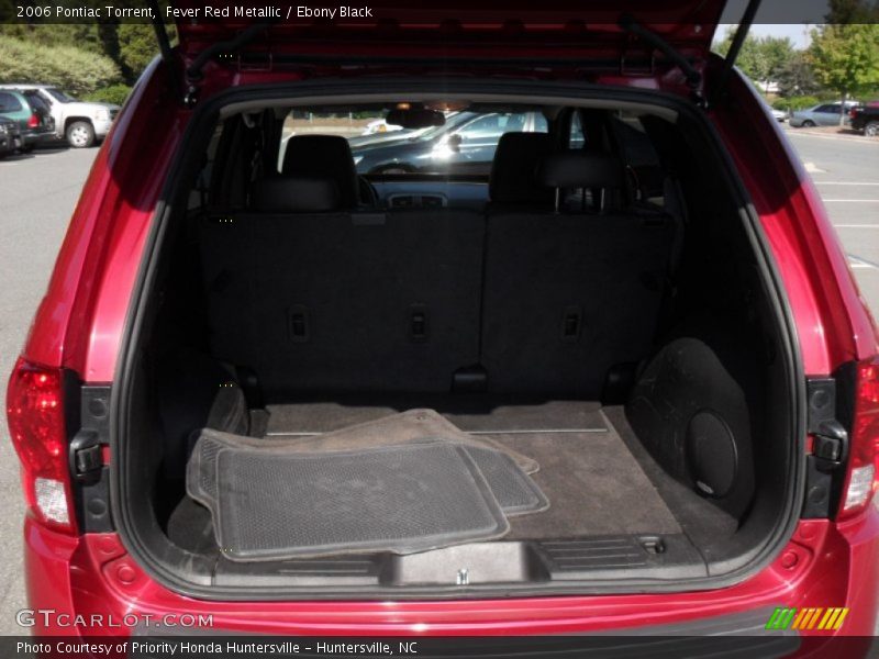 Fever Red Metallic / Ebony Black 2006 Pontiac Torrent