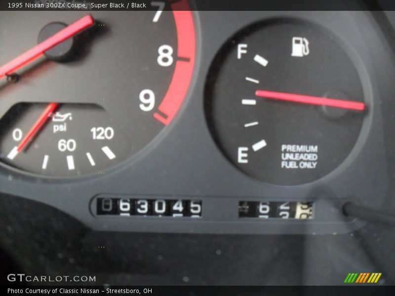 Super Black / Black 1995 Nissan 300ZX Coupe