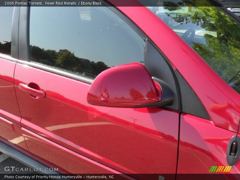 Fever Red Metallic / Ebony Black 2006 Pontiac Torrent