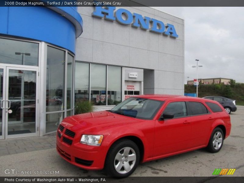 TorRed / Dark Slate Gray/Light Slate Gray 2008 Dodge Magnum