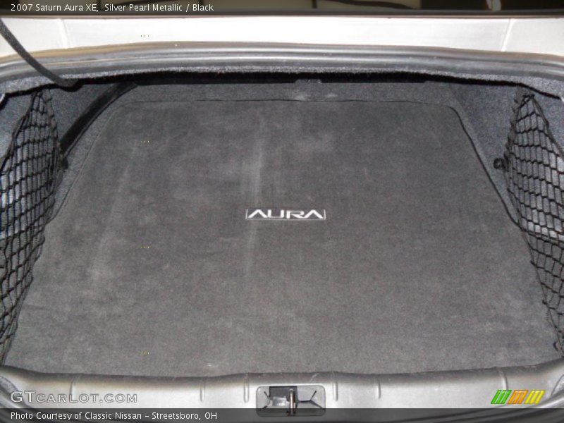 Silver Pearl Metallic / Black 2007 Saturn Aura XE