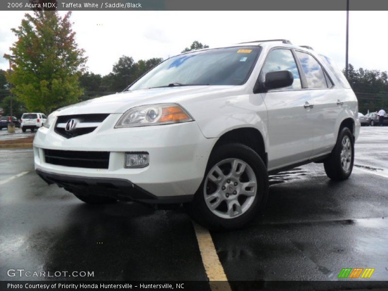 Taffeta White / Saddle/Black 2006 Acura MDX