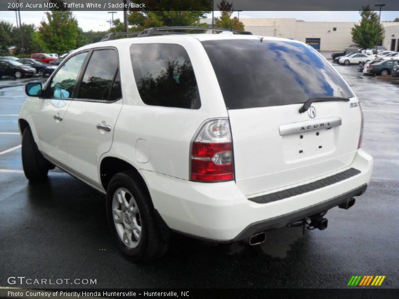 Taffeta White / Saddle/Black 2006 Acura MDX