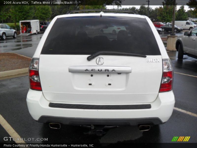 Taffeta White / Saddle/Black 2006 Acura MDX