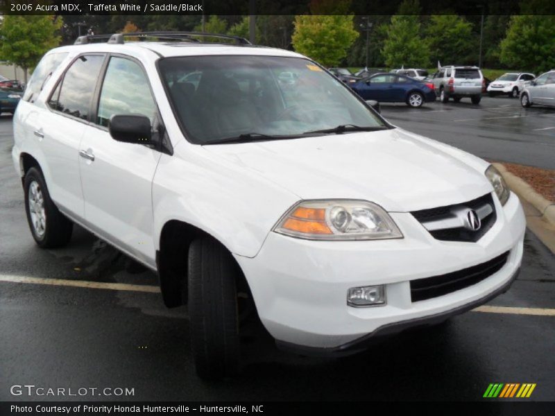 Taffeta White / Saddle/Black 2006 Acura MDX