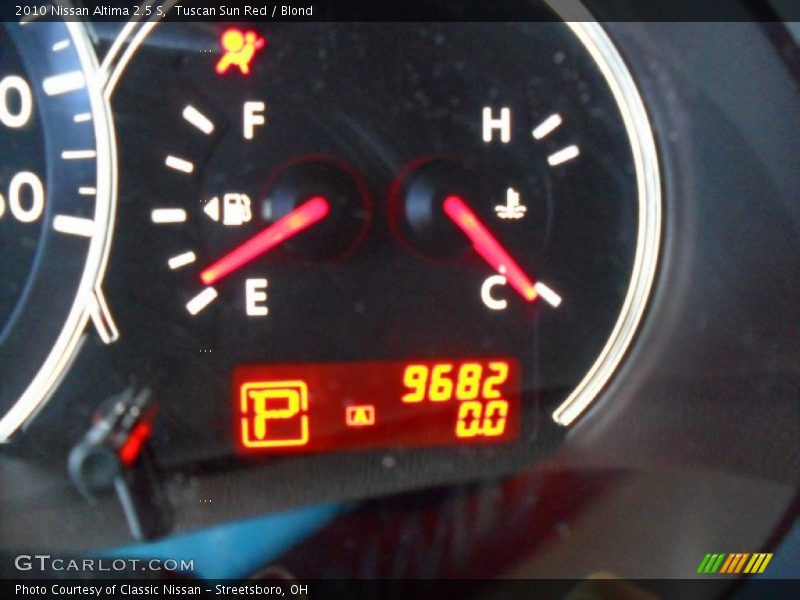 Tuscan Sun Red / Blond 2010 Nissan Altima 2.5 S